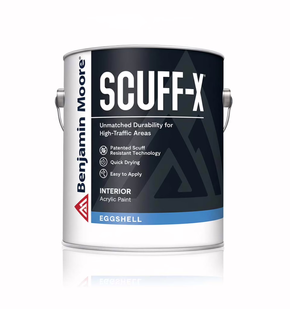 สีทาภายในเกรดพรีเมียม ยี่ห้อ เบนจามินมอร์ Benjamin Moore รุ่น Ultra Spec Scuff-X
