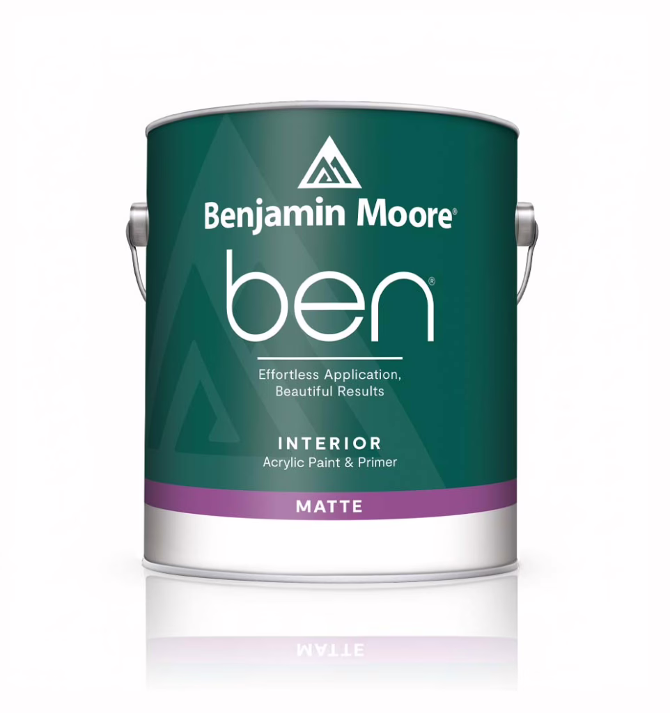สีทาภายในเกรดพรีเมียม ยี่ห้อ เบนจามินมอร์ Benjamin Moore รุ่น ben