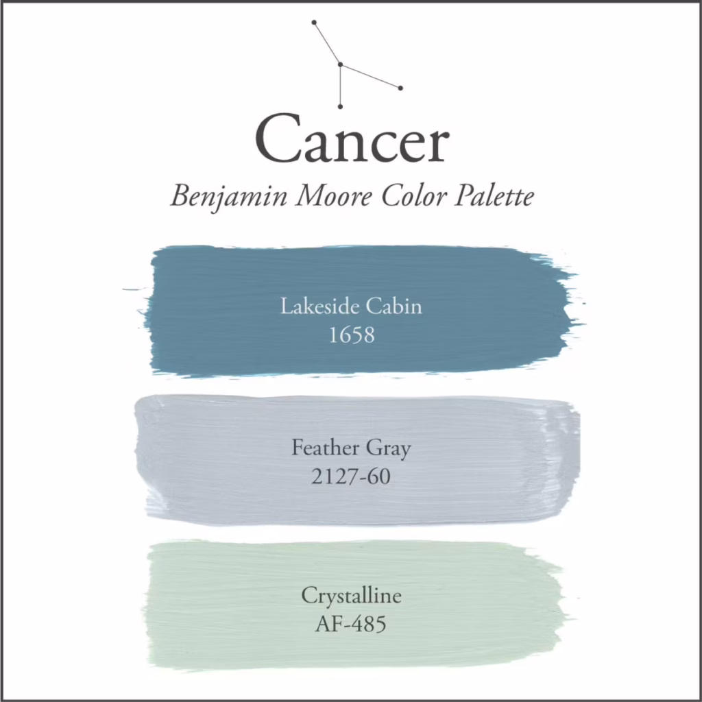 สีทาบ้านตามราศีกรกฎ โทนสีผ่อนคลาย เสริมความสบายใจ จาก Benjamin Moore