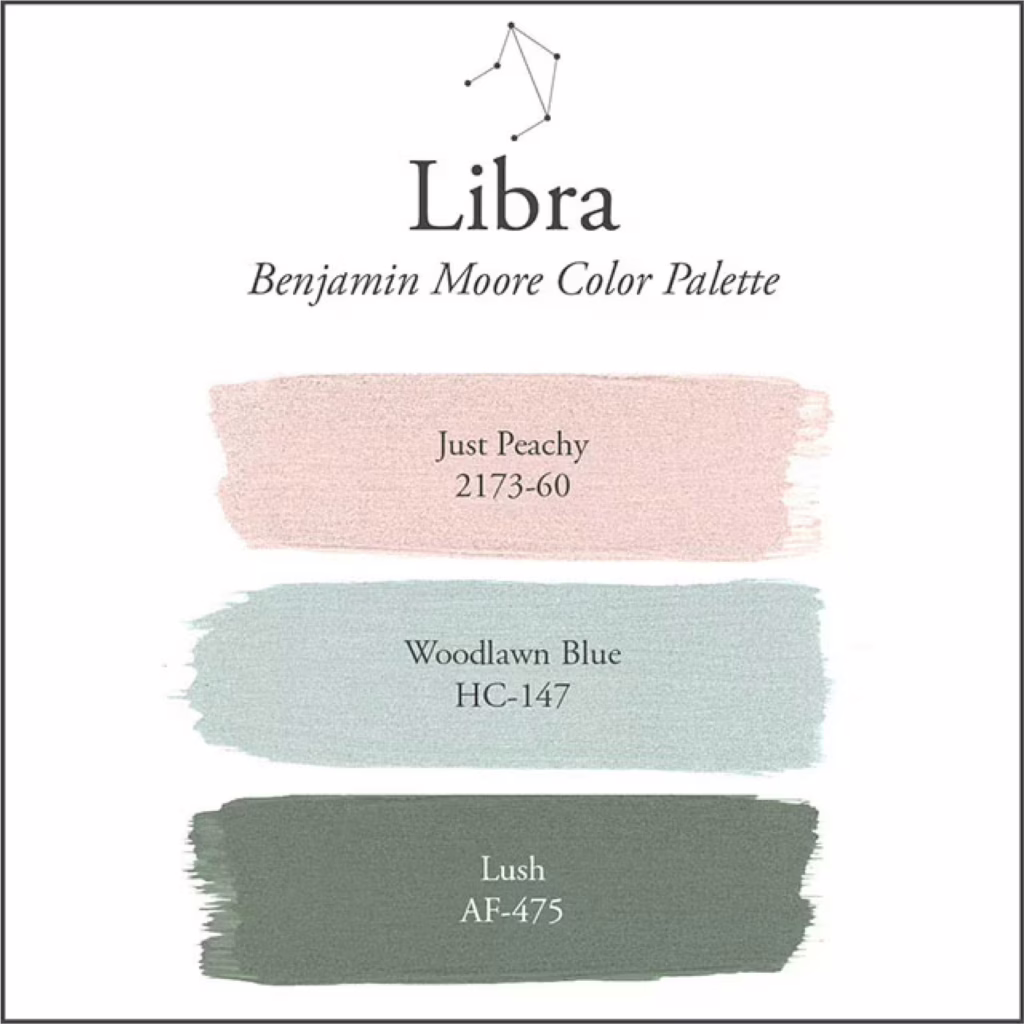 สีทาบ้านตามราศีตุลย์ โทนสีพาสเทลละมุน เสริมความบาลานซ์ จาก Benjamin Moore