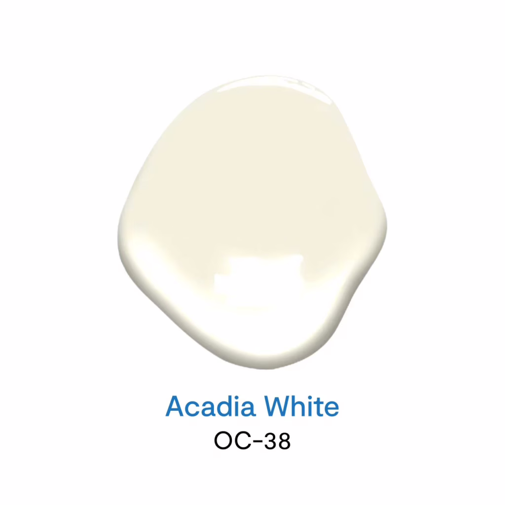 Acadia White OC-38 สีทาบ้านสีขาวยอดนิยม จาก Benjamin Moore