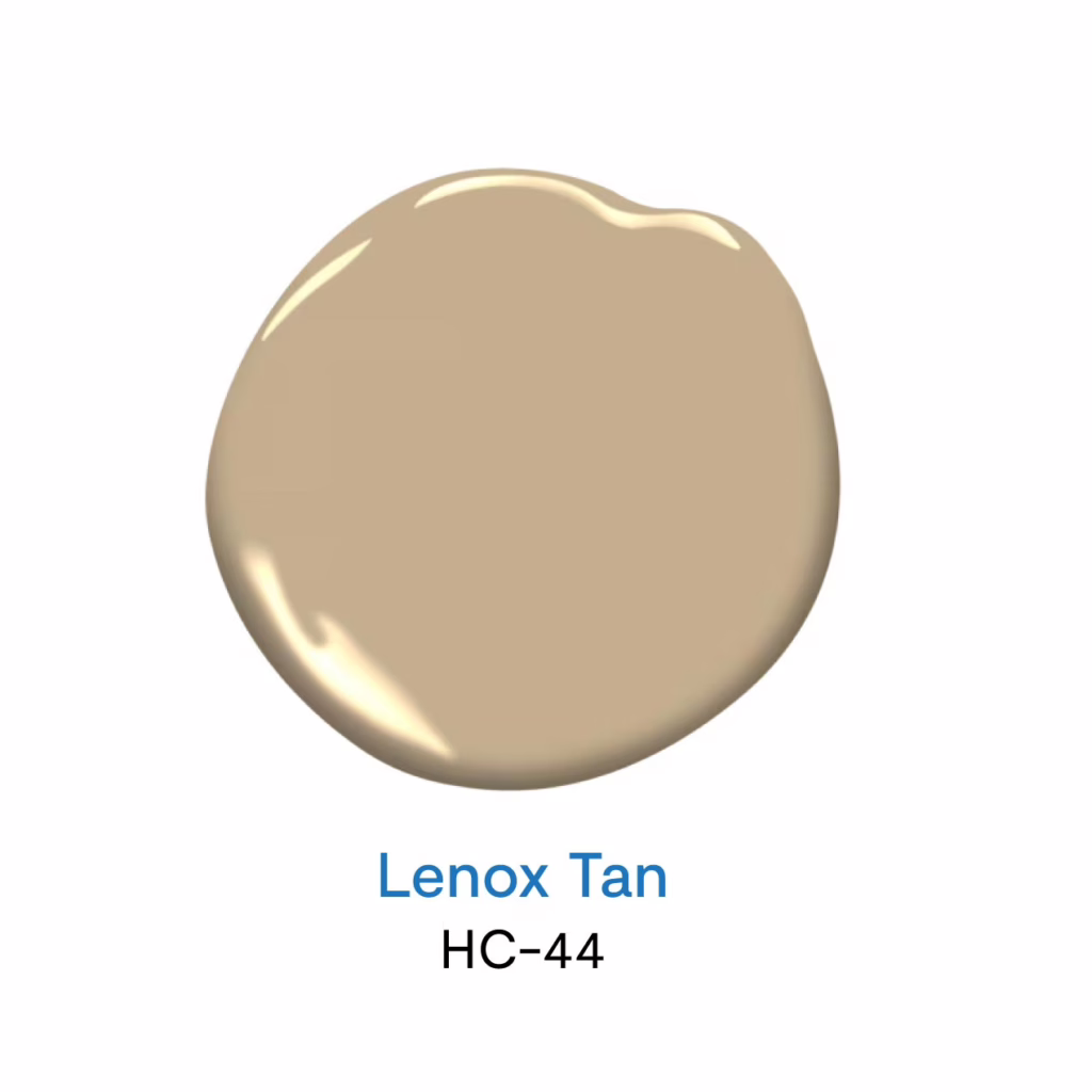 Lenox Tan HC-44 สีทาบ้านโทนสีกลาง สีเบจ สีครีมยอดนิยม จาก Benjamin Moore