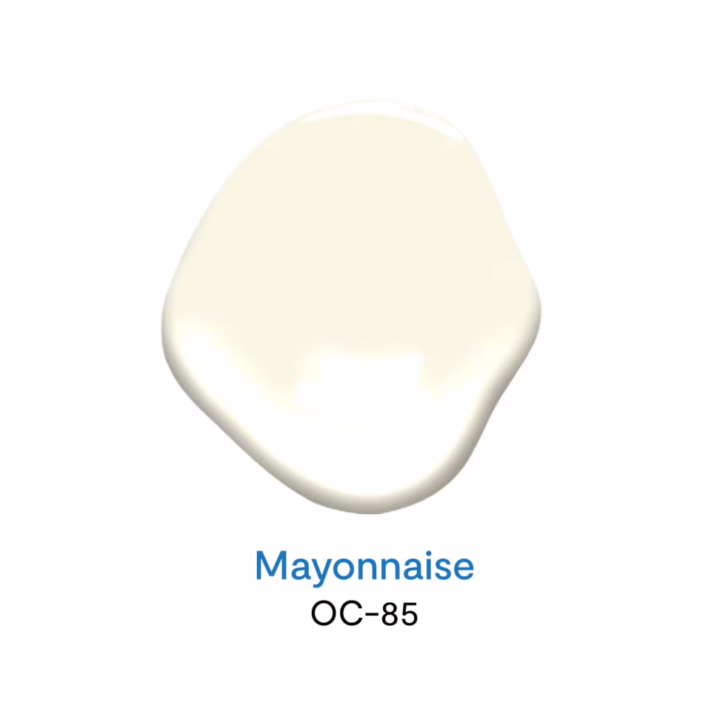 Mayonnaise OC-85 สีทาบ้านสีขาวยอดนิยม จาก Benjamin Moore