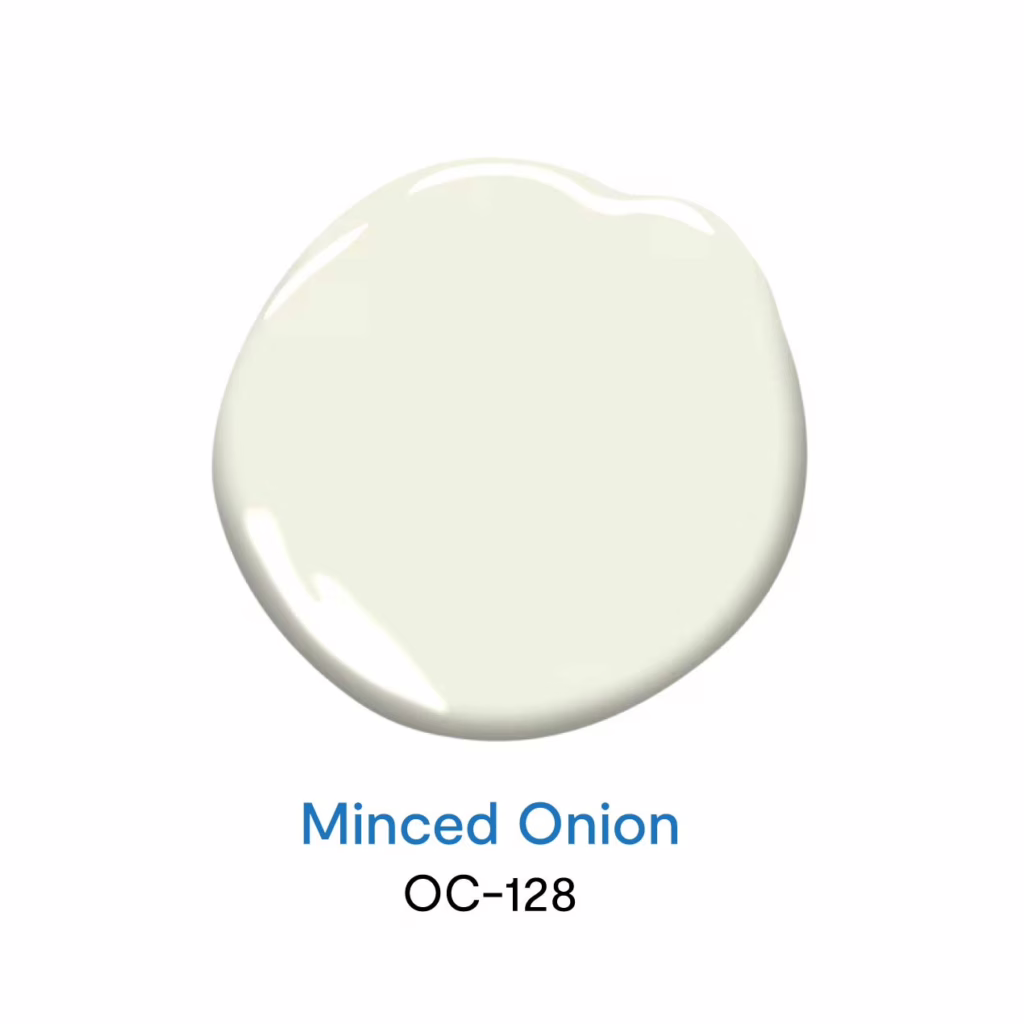 Minced Onion OC-128 สีทาบ้านสีขาว จาก Benjamin Moore