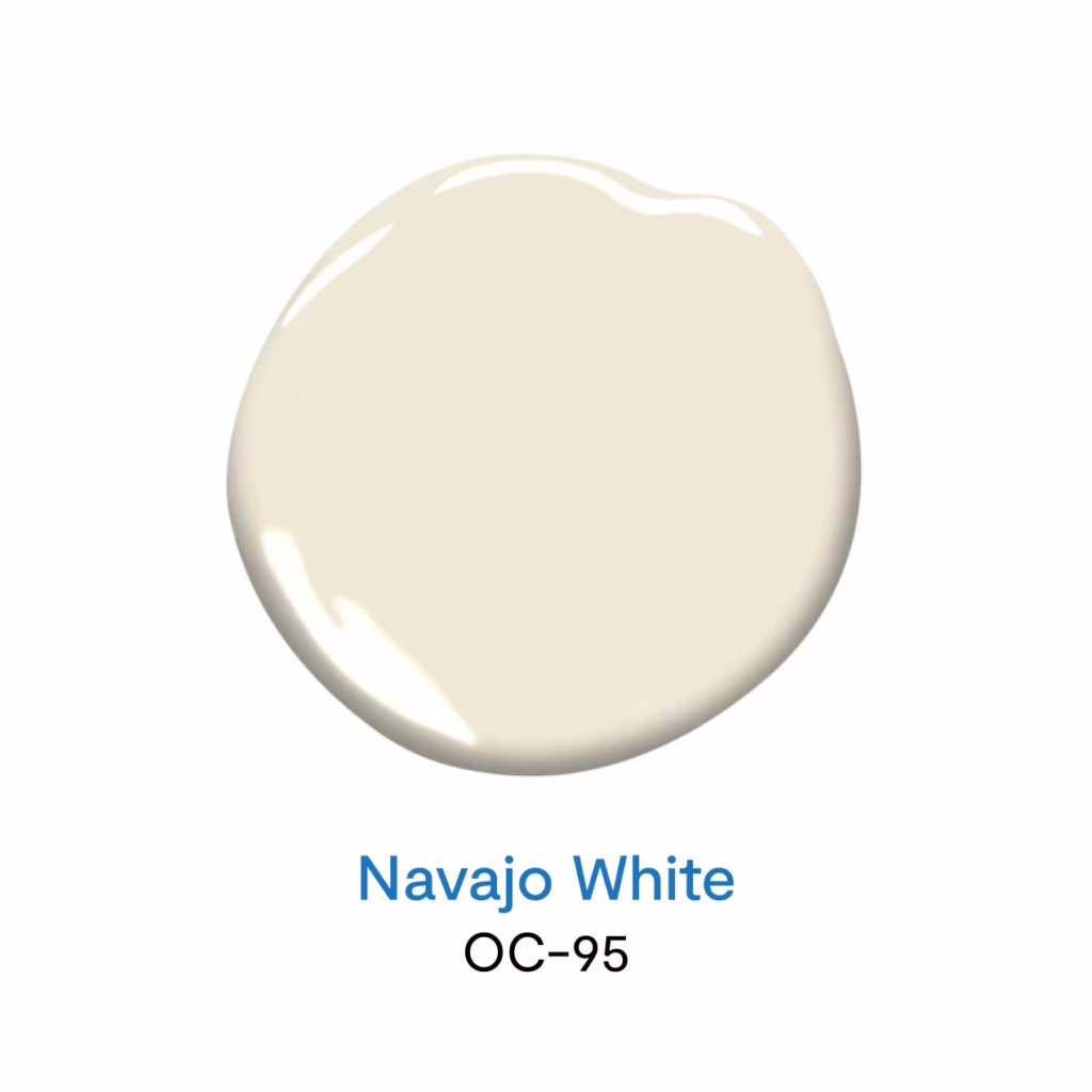 Navajo White OC-95 สีทาบ้านสีขาวยอดนิยม จาก Benjamin Moore