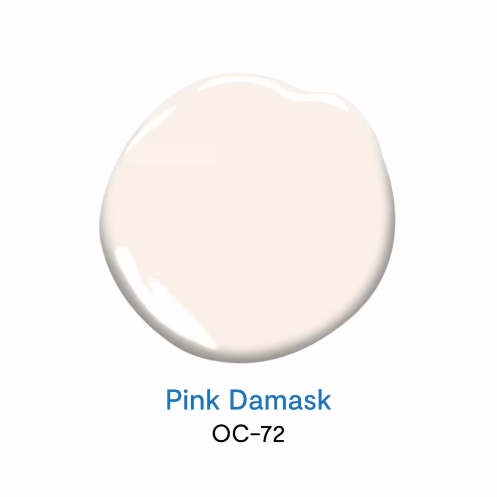 Pink Damask OC-72 สีทาบ้านสีขาว จาก Benjamin Moore