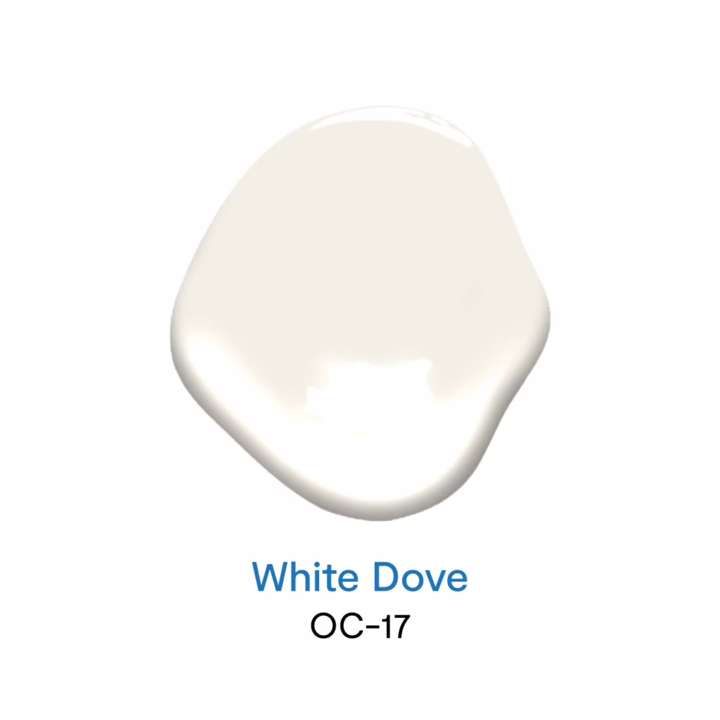 White Dove OC-17 สีทาบ้านสีขาวยอดนิยม จาก Benjamin Moore