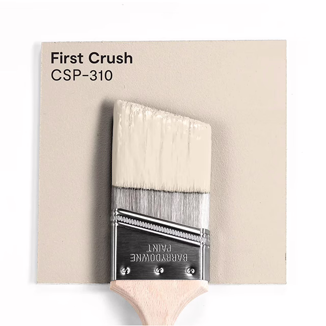 สีชมพูอ่อน สีครีม First Crush CSP-310 จาก Benjamin Moore หนึ่งใน Color Trends 2026 สีครีมแต่งบ้านสวย สีชมพูอ่อน สีครีม First Crush CSP-310 จาก Benjamin Moore หนึ่งใน Color Trends 2026 สีครีมแต่งบ้านสวย