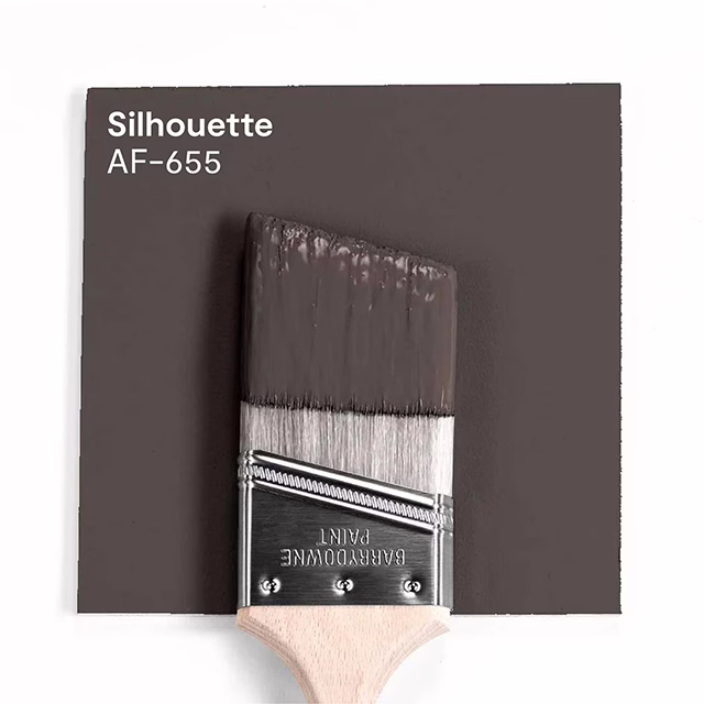 สีน้ำตาลเข้ม Silhouette AF-655 เฉดสีประจำปี 2026 จาก Benjamin Moore แต่งบ้านสวยลงตัว สีน้ำตาลเข้ม Silhouette AF-655 เฉดสีประจำปี 2026 จาก Benjamin Moore แต่งบ้านสวยลงตัว