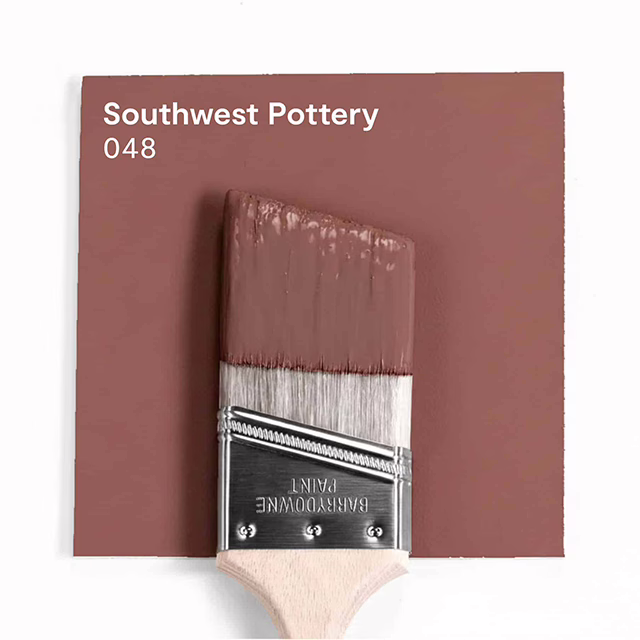 สีทาบ้าแดงอิฐ Southweset Pottery 048 จาก Benjamin Moore หนึ่งใน Color Trends 2026 สีแดงแต่งบ้านสวย สีทาบ้าแดงอิฐ Southweset Pottery 048 จาก Benjamin Moore หนึ่งใน Color Trends 2026 สีแดงแต่งบ้านสวย