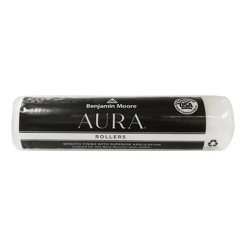 ลูกกลิ้งทาสีภายใน AURA ROLLER COVERS 3/8" ขนาด 9 นิ้ว ยี่ห้อ Benjamin Moore