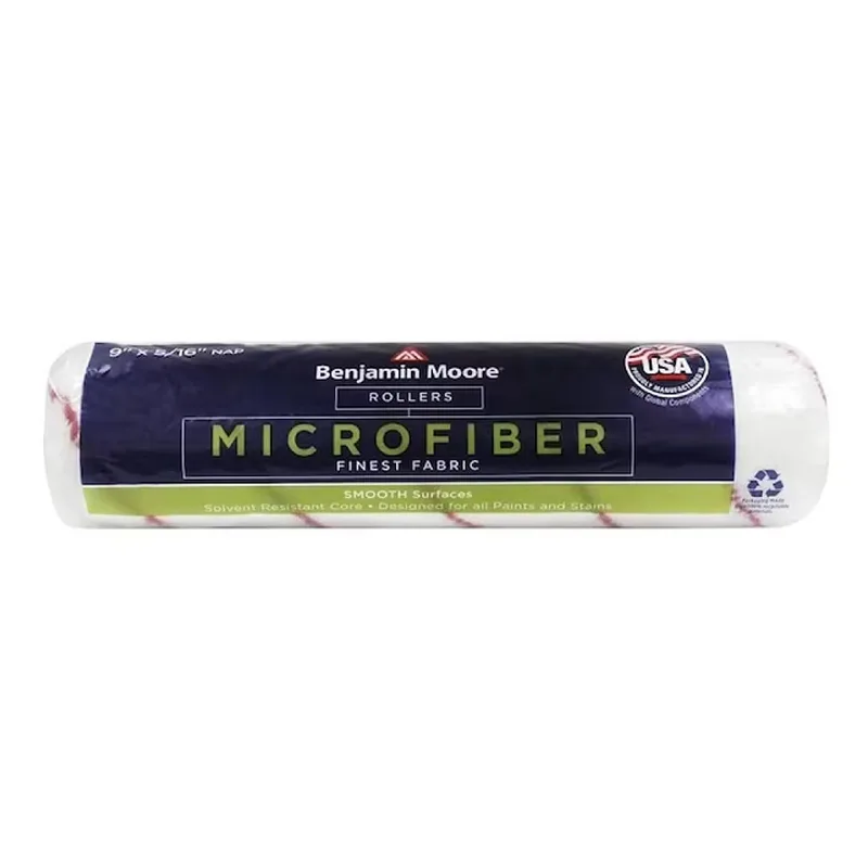 ลูกกลิ้งทาสีภายใน ไมโครไฟเบอร์ Microfiber 5/16" ขนาด 9 นิ้ว ยี่ห้อ Benjamin Moore