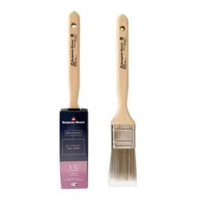 แปรงทาสีหัวตัดตรง CT Poly Flat Sash ขนาด 1.5 นิ้ว (Soft Blend) ยี่ห้อ Benjamin Moore