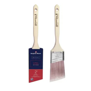 แปรงทาสีหัวตัดเฉียง Tynex Nylon Angle Sash ขนาด 2 นิ้ว (Firm Blend) ยี่ห้อ Benjamin Moore